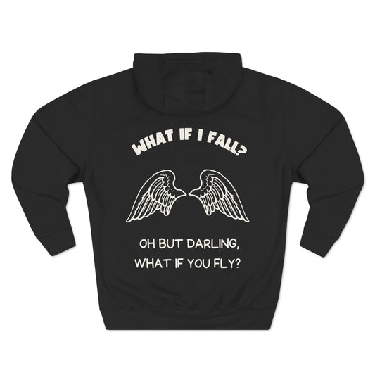 'What if you fly' Premium Pullover Hoodie