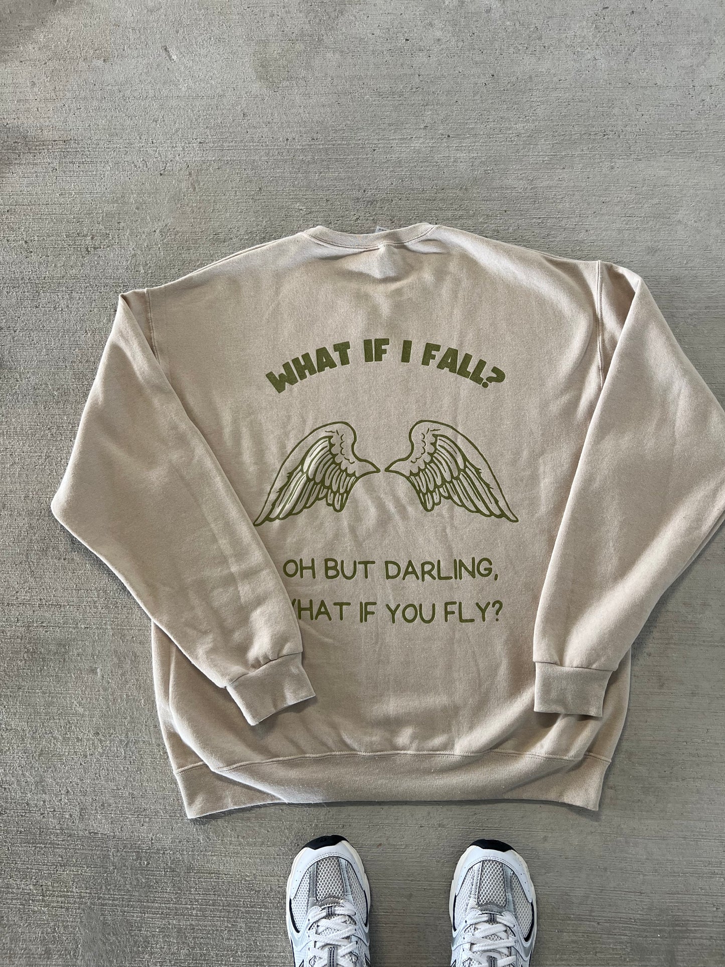 'What if you fly' Sweatshirt
